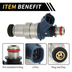 Fuel Injector for Toyota Tacoma (1995–2001) No. 23209-79085, 4 Holes, Blue