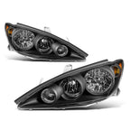 Headlight and Amber Side Corner Signal Lamp Pair for Toyota Camry (2005–2006)