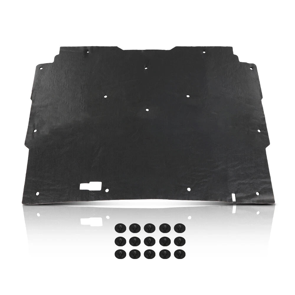 Hood Insulation Pad & Clips for Chevy S10 Truck & Blazer (1982–1993)