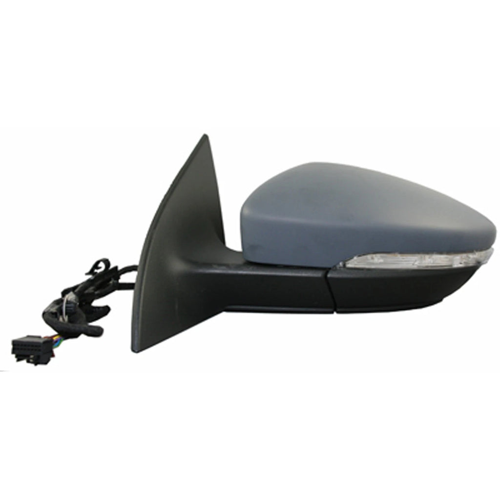 Replacement Driver Side Power Door Mirror w/Heated Glass w/Puddle Light