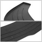 66" Matte Front Bumper Lip Splitter Spoiler Plate Universal Fit