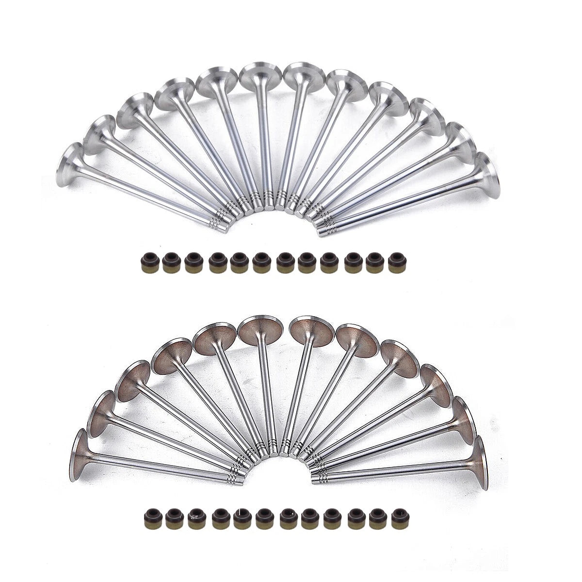 Set of 24 Intake & Exhaust Valves for VW Touareg Audi A4 A6 Q5