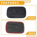 Fuel Tank Door Cap for Honda CRV 2017-2022 Carbon Fiber Black ABS