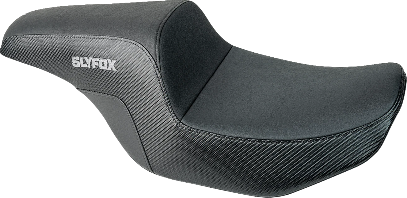 Drifter Tour Seat for FL (2023–2024) - Vinyl, Slipstop, Gray Logo