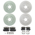 Set of 4 Bosch Quietcast Ceramic Disc Brake Pads for Mazda CX-7 (2007–2012)