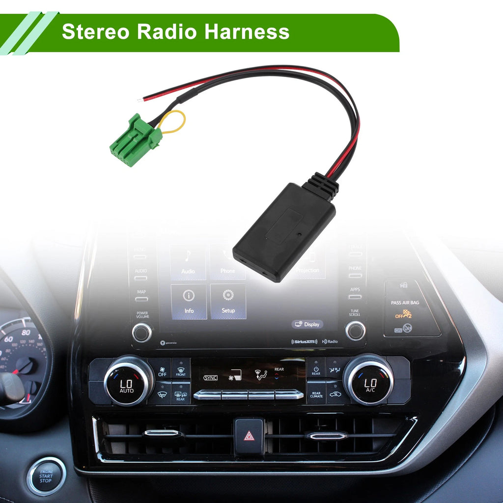 Bluetooth AUX Adapter Stereo Radio Harness for Acura RDX TSX MDX CSX (2007–2019)