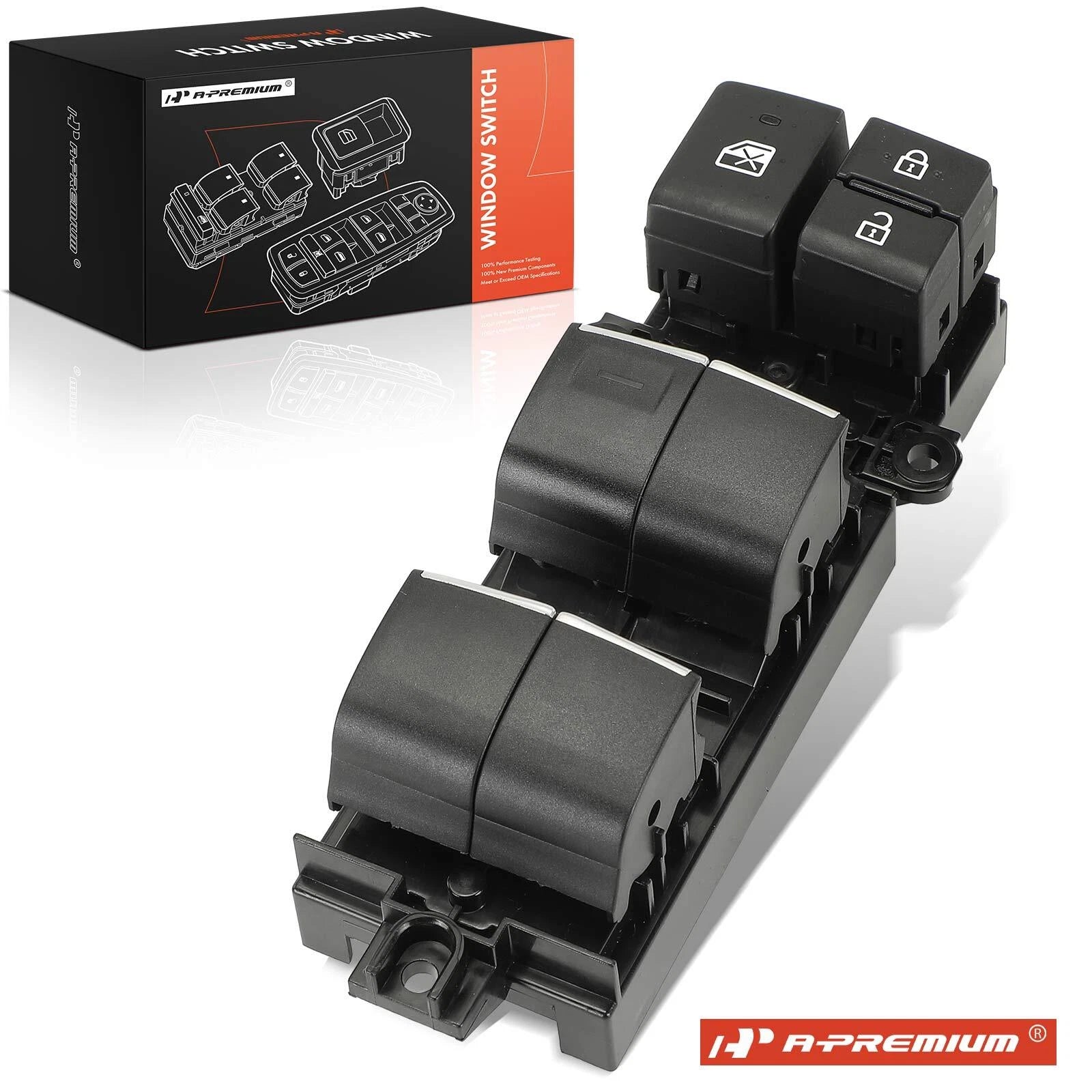 Front Left Power Window Switch for Toyota RAV4 C-HR (2019-2021)
