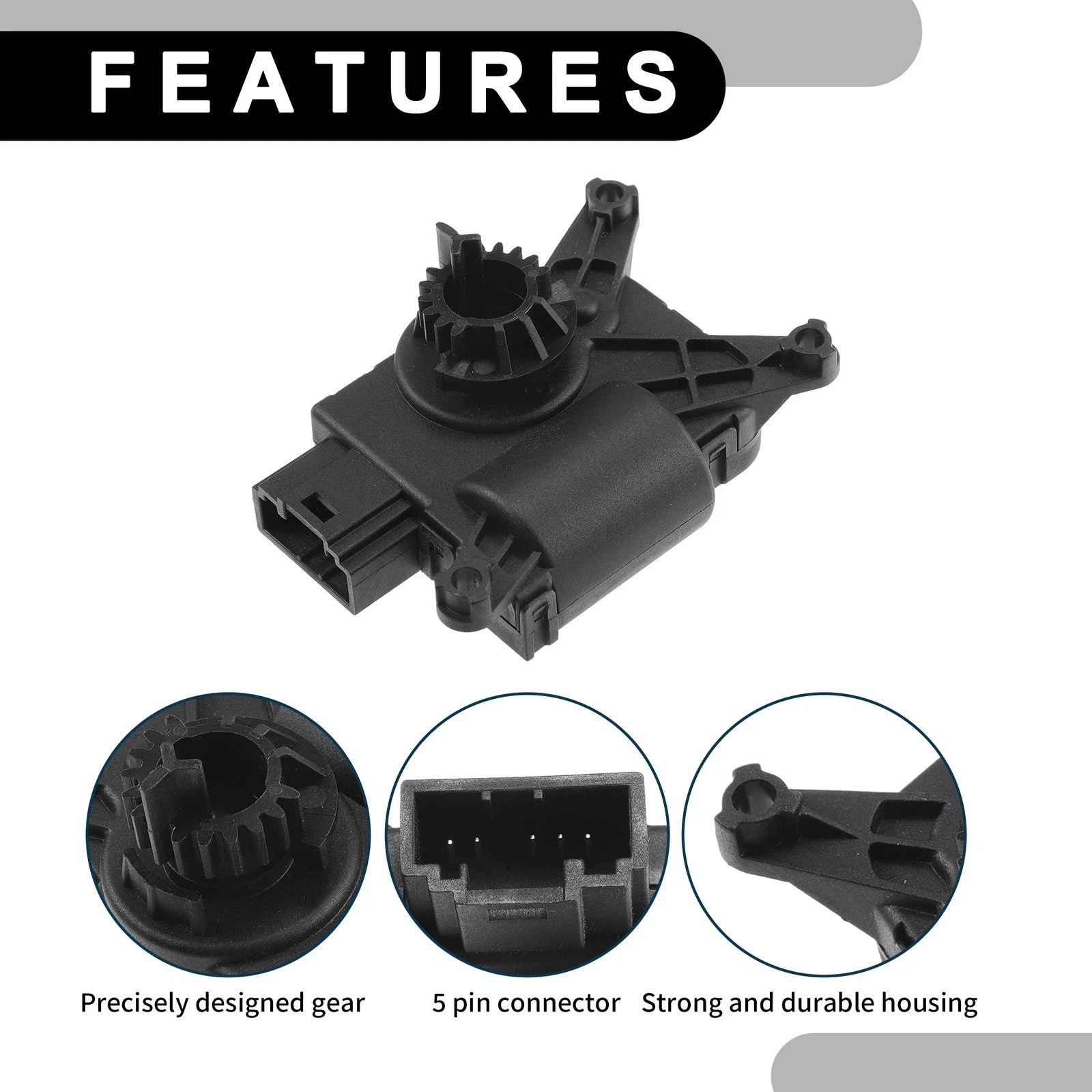HVAC Heater Blend Door Control Actuator No.5Q0898511G for VW e-Golf (2015–2018)