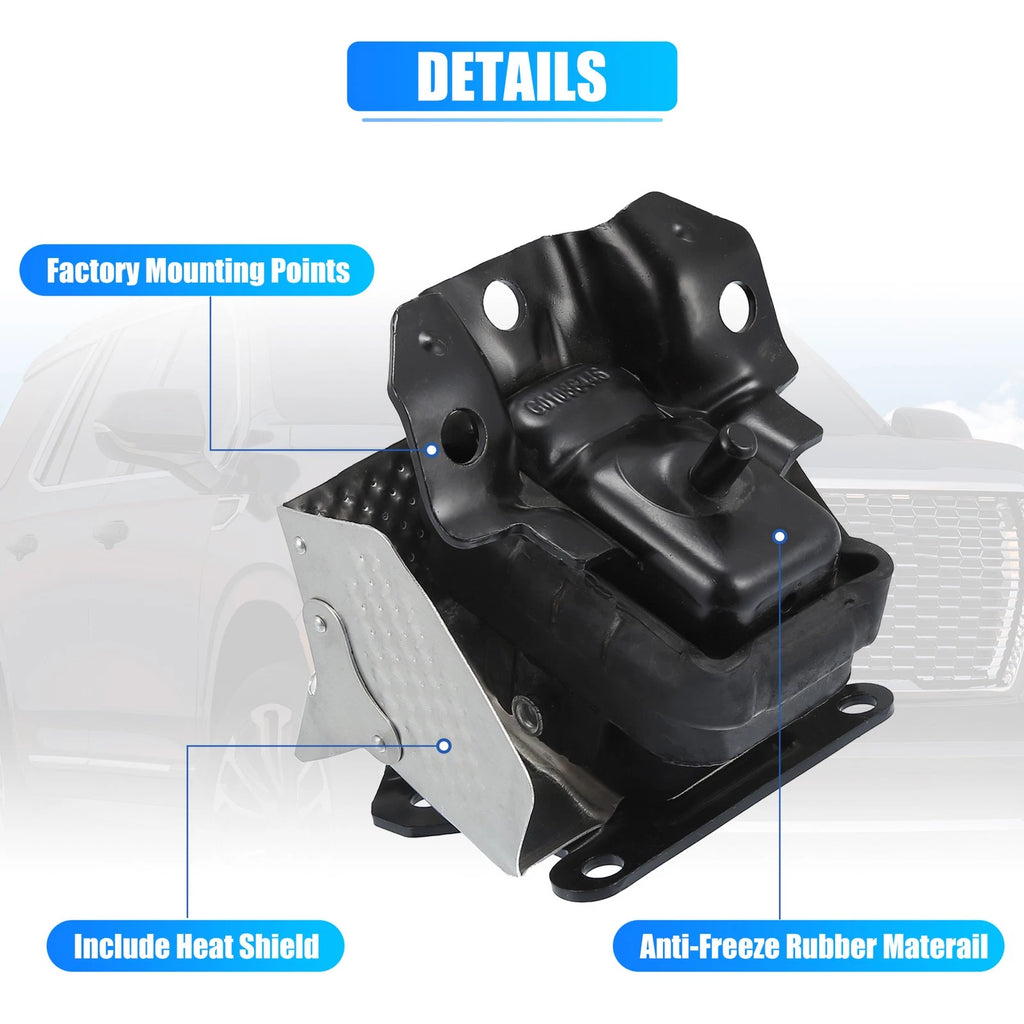 2pcs Front Engine Motor Mount for Chevrolet Tahoe Silverado Suburban (2007–2014)