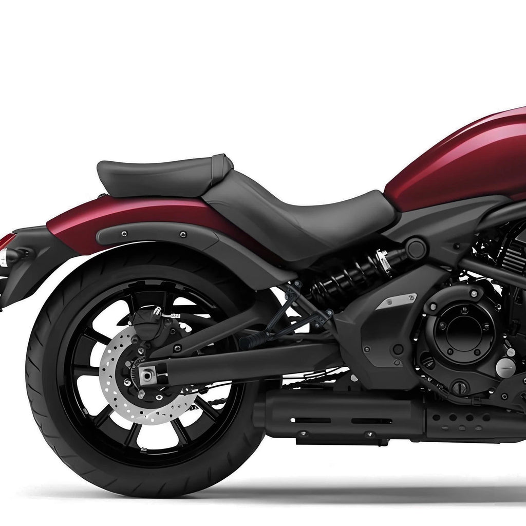Rear Passenger Footpegs Mounts Kit for Kawasaki Vulcan S VN650 (2015–2024) Black