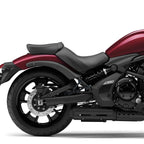 Rear Passenger Footpegs Mounts Kit for Kawasaki Vulcan S VN650 (2015–2024) Black