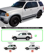 iBoard Running Boards for Ford Explorer 2002-2005