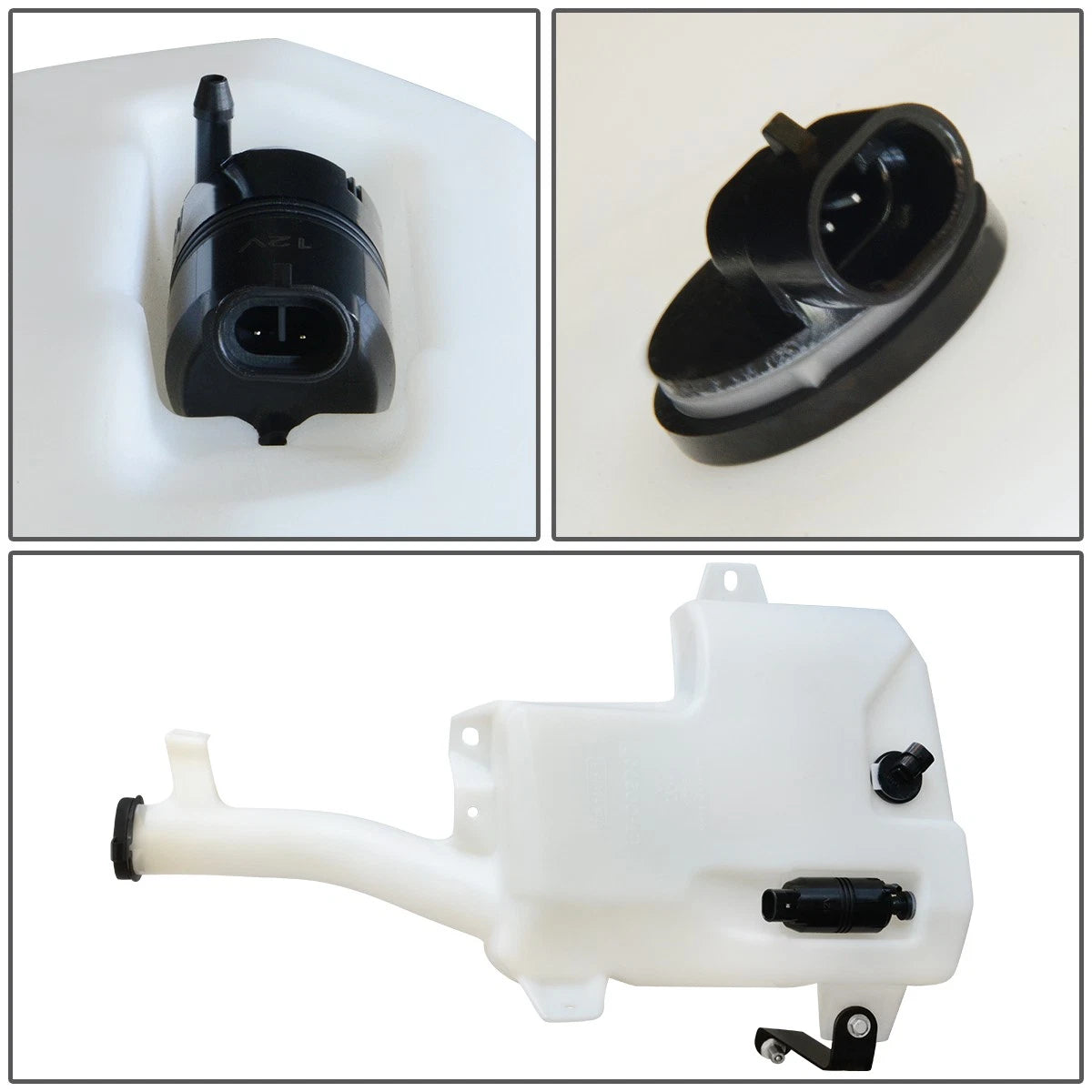 Windshield Washer Fluid Reservoir Tank for Cadillac CTS (2003–2007) w/ Sensor
