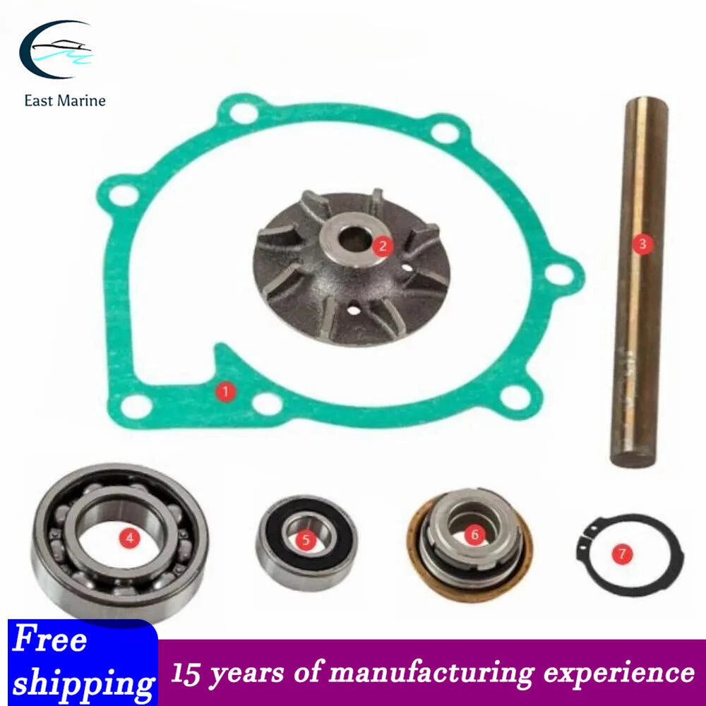 Circulation Pump Kit for Volvo Penta AD41 D41 KAD42 KAMD42 TAMD41 TMD41 (876544)