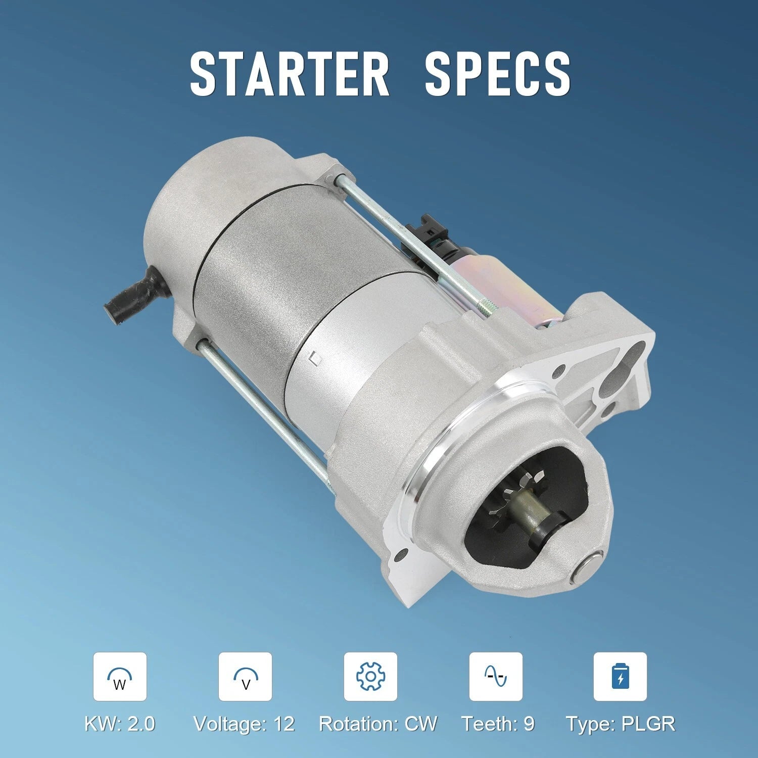 Starter for Toyota Tundra (2007–2011) 5.7L