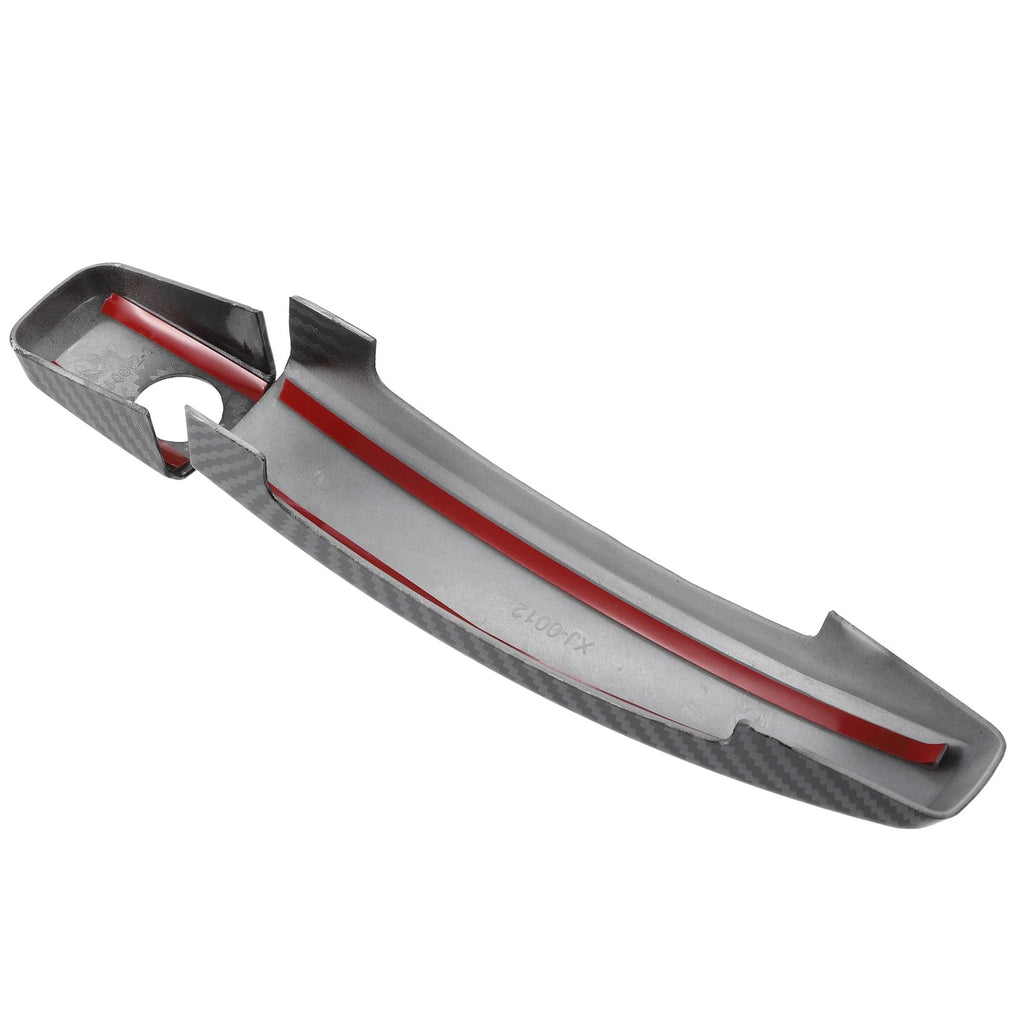 2X Car Exterior Door Handle Cover for Chevy Camaro (Carbon Fiber Pattern)