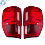 LED Tail Light Assembly for Ford Ranger (2019–2023) w/Blind Spot Left+Right
