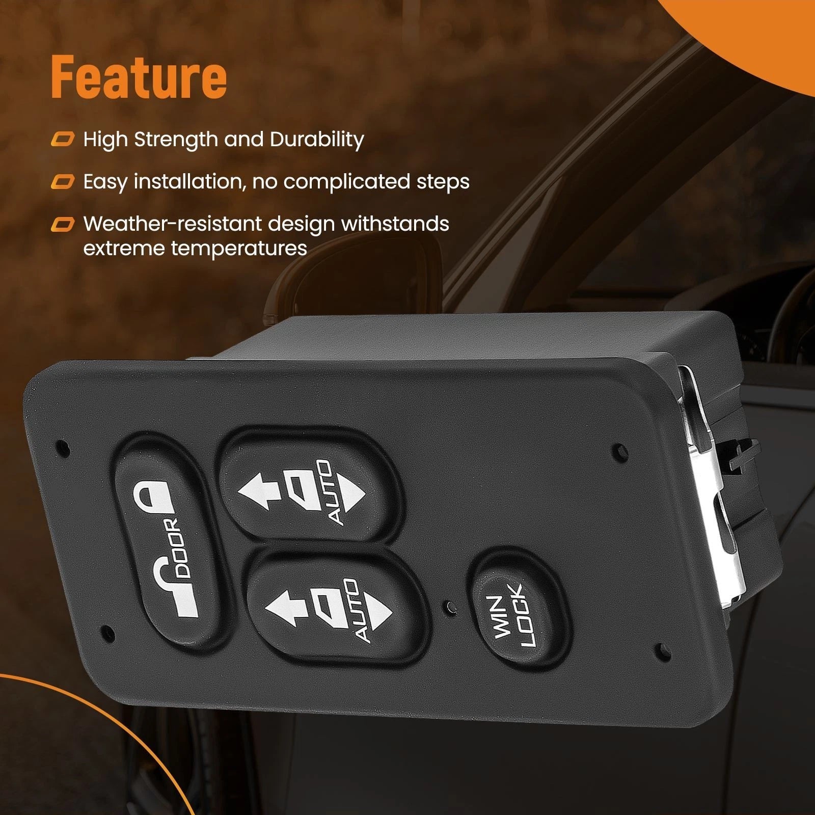 Master Door Window Switch for International 4200 4300LP 4400 (2008–2012) 6111900C2