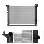 Aluminum Cooling Radiator DPI-13455 for Genesis 3.8L 5.0L (2015–2016)