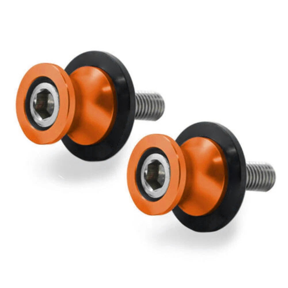 M8 Swingarm Sols Coil Slider Stand Screws for BMW S1000R S1000RR (2014–2018) Orange