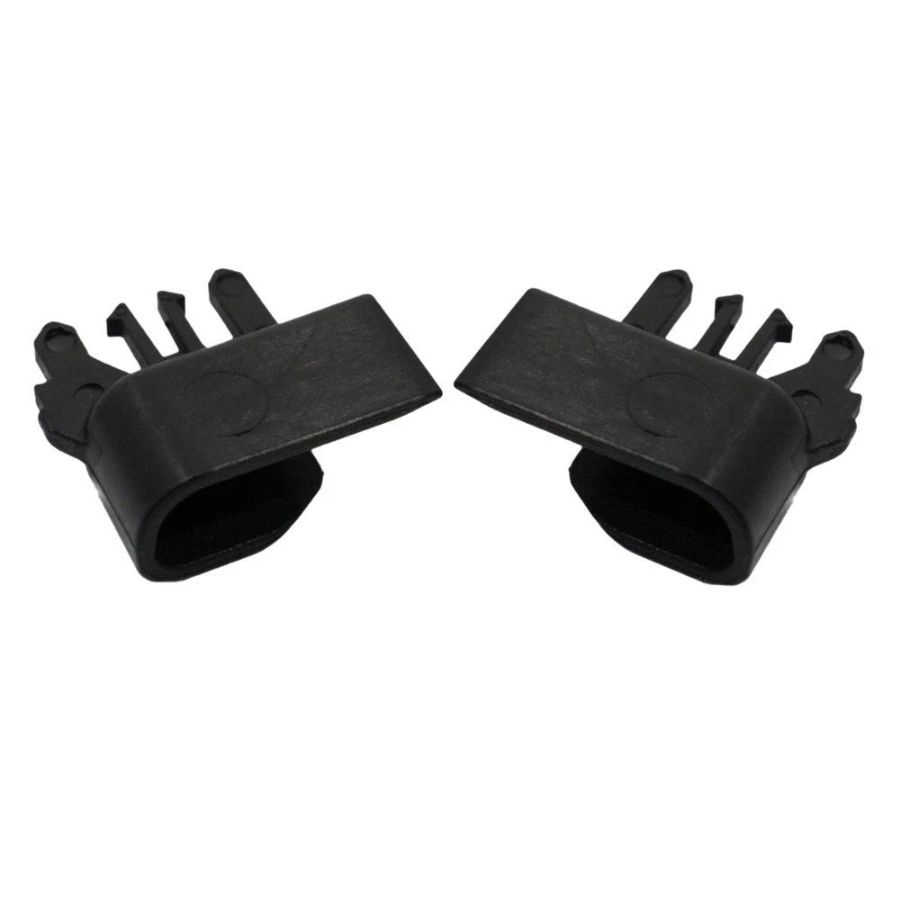 Set of 2 Roller Blind Luggage Cover Clips Black for Audi A4 A6 (2010–2018)