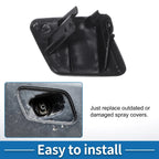 Front Left Side Bumper Headlight Washer Nozzle Cover Cap for BMW 1 Series