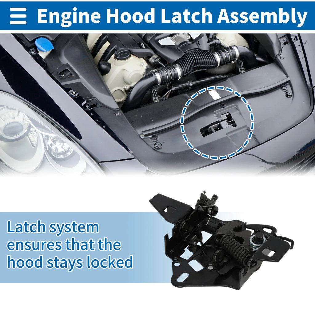 Hood Latch Assembly for Volkswagen Passat (2001–2005) No. 3B0823509AB