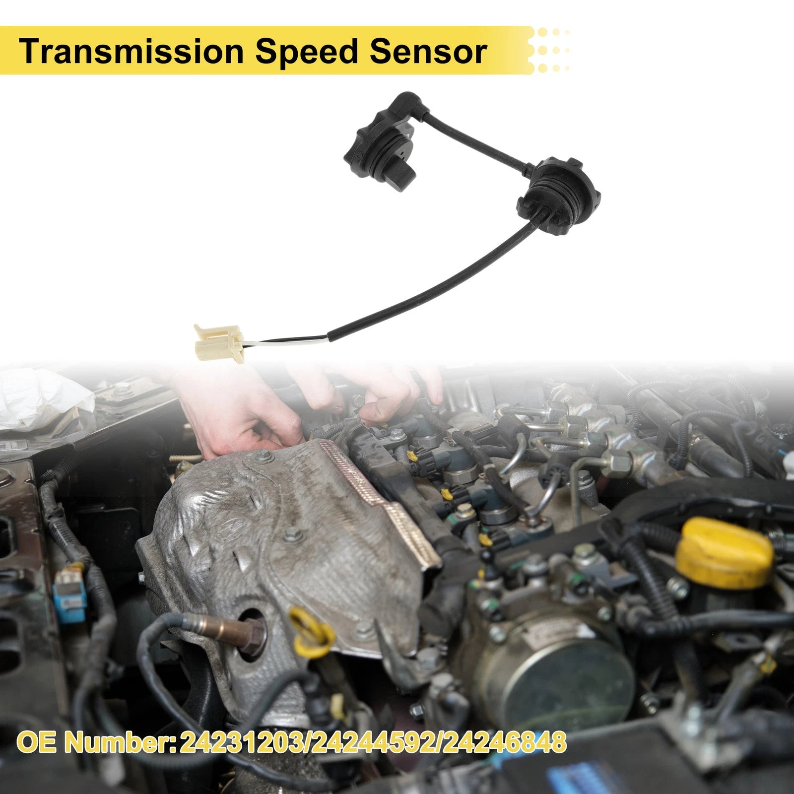 1 Pc Transmission Speed Sensor No.24231203 for Buick Regal (2011–2017)