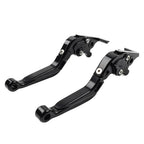 CNC Black Extendable Brake Clutch Levers for Ducati Monster (2001-2015)