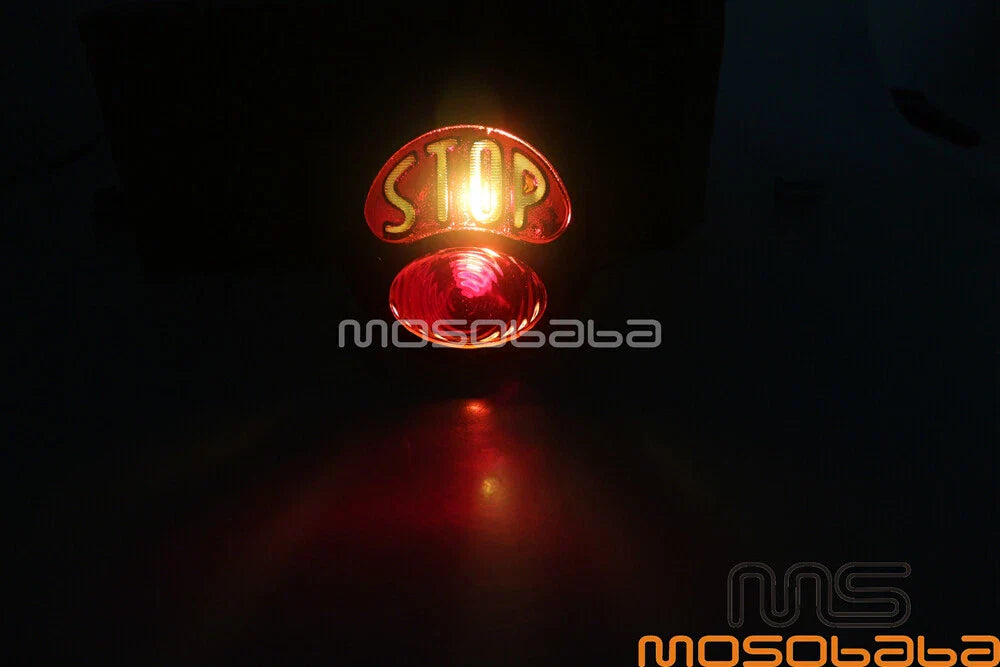 12V Rear Brake Stop Light Taillight for Harley Cruiser