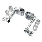 Chrome Footrest Footpeg Bracket Mount for Honda Goldwing 1800