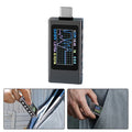 Real-Time USB-C Power Monitor 0-40V 0-12A Metal Case Ripple Measurement