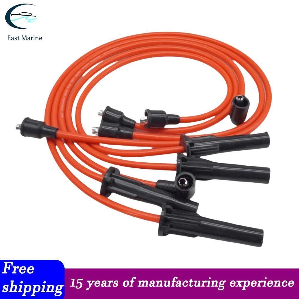 Ignition Plug Wire Cable Kit for Volvo Penta Stern Drive (834365, MAG15-404)