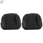 Set of 2 Front Seat Covers for Mercedes Benz ML350 ML550 (2012–2015) Black Leather
