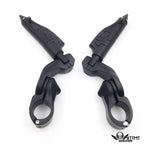 Stiletto 2.5" Black Foot Peg Kit for Harley Iron 883 (2011–2020)