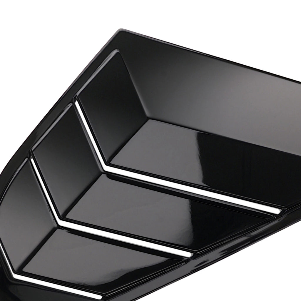Black ABS Louvers for Ford Focus MK3 Hatchback (2012-2018)