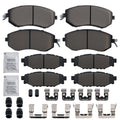 Front & Rear Ceramic Brake Pads for Subaru BRZ, Crosstrek, Forester, Impreza, Legacy (2013–2021)