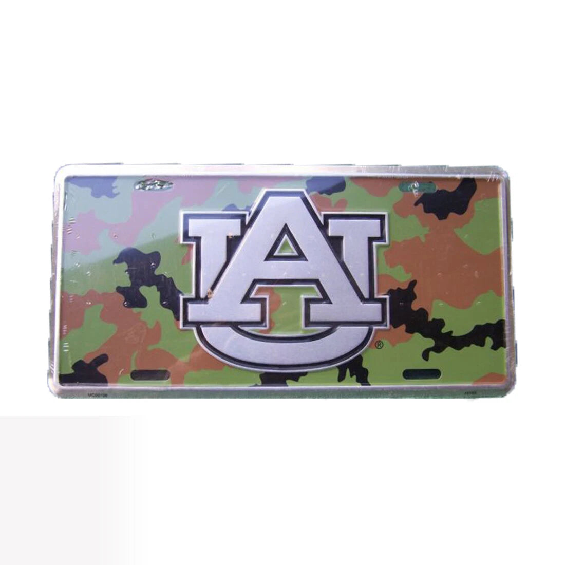 Auburn University Camo License Plate for Cars (6 x 12)