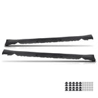Set of 2 Door Side Skirt Molding for Tesla Model 3 (2017–2025)