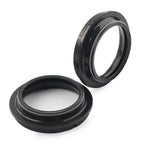 Black Dust Seals for Motorcycle Front Fork Damper Shock Absorber 41X53MM