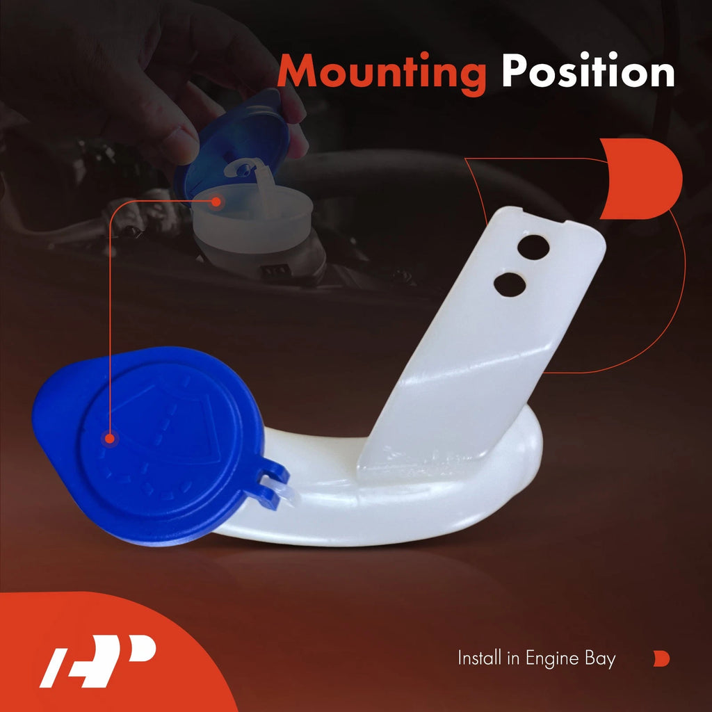 Windshield Washer Reservoir Filler Neck with Cap for Ford Escape (2020–2022)