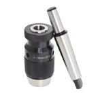 Keyless Precision Self Tighten Lathe Drill Chuck for MT3-B18 (1-16)