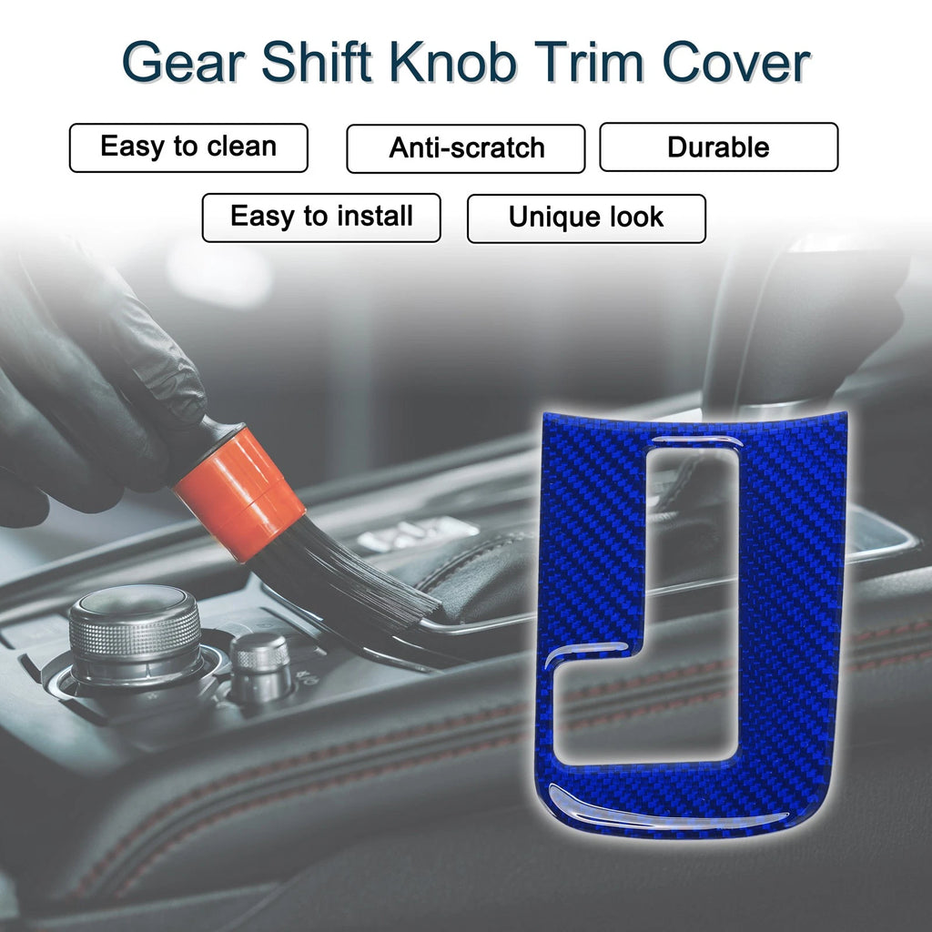 ABS Gear Shift Knob Cover Decal for Subaru Impreza (2012–2014) Dark Blue