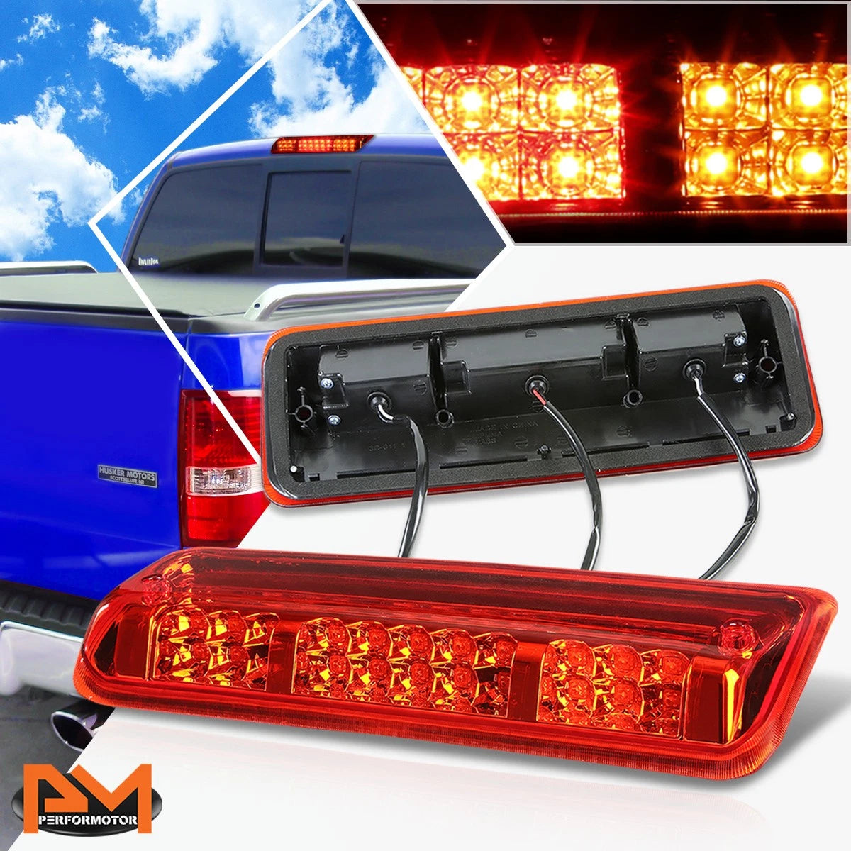 Dual Row LED Third Brake Light for Ford F-150 (2004–2008)