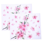 2 x Car Sticker Cherry Blossom Vinyl Scratches Car Decoration