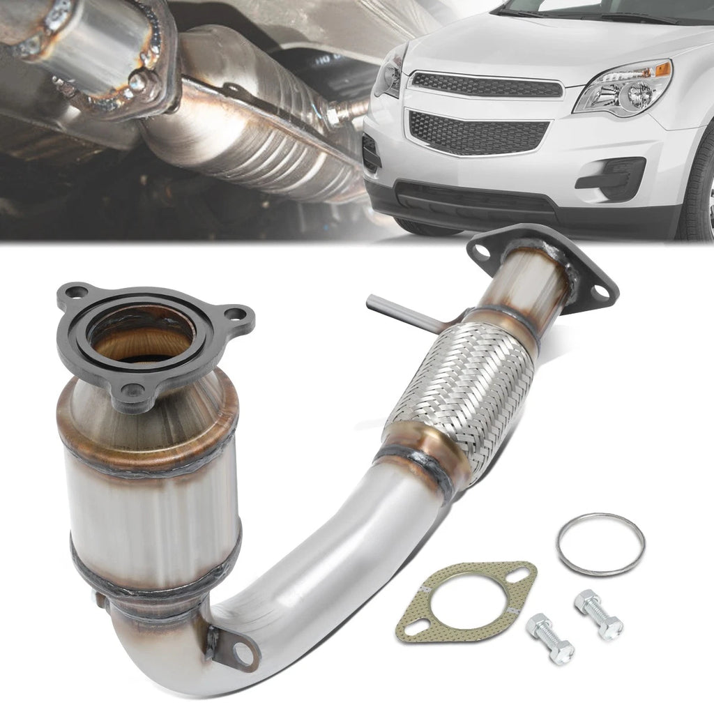 Catalytic Converter Flex Exhaust Pipe for Chevy Equinox GMC Terrain (2010–2014)