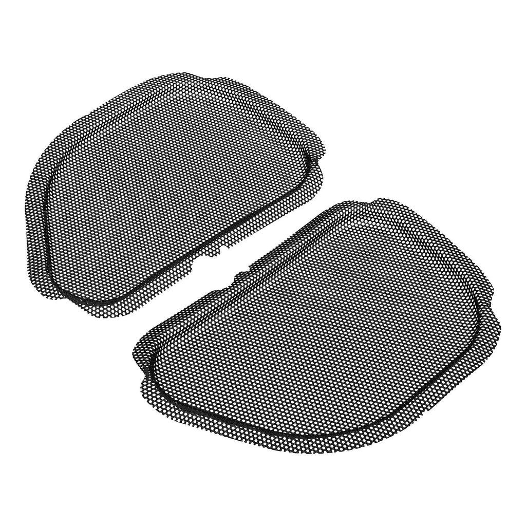 Front Fairing Speaker Grills Mesh Covers for Harley Road Glide FLTRX (1998–2013)