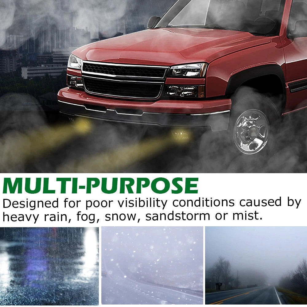 Fog Lights for GMC Sierra/Yukon (1999–2006) - Smoke Lens