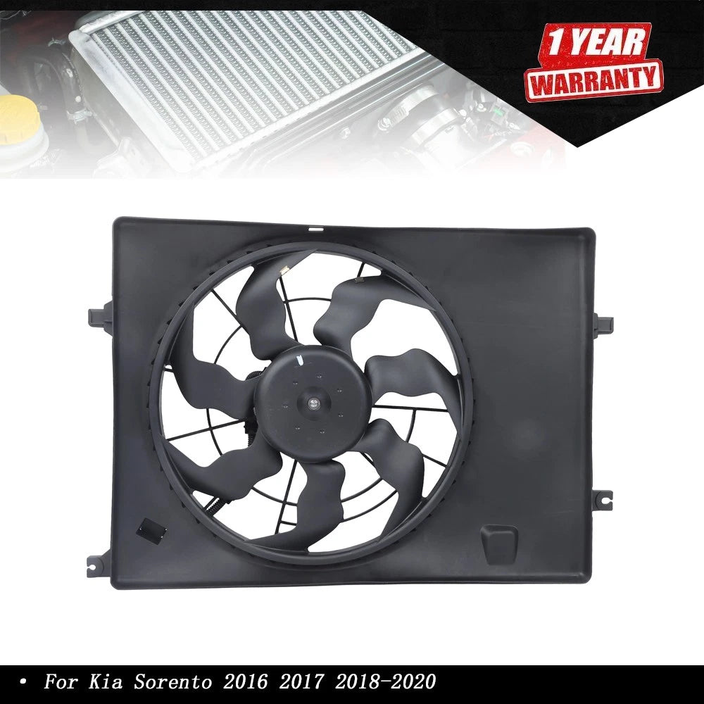 Radiator Condenser Fan Assembly for Kia Sorento (2016â2020)