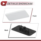 Front Right Washer Nozzle Cover Cap for Subaru Outback (2015–2017) White